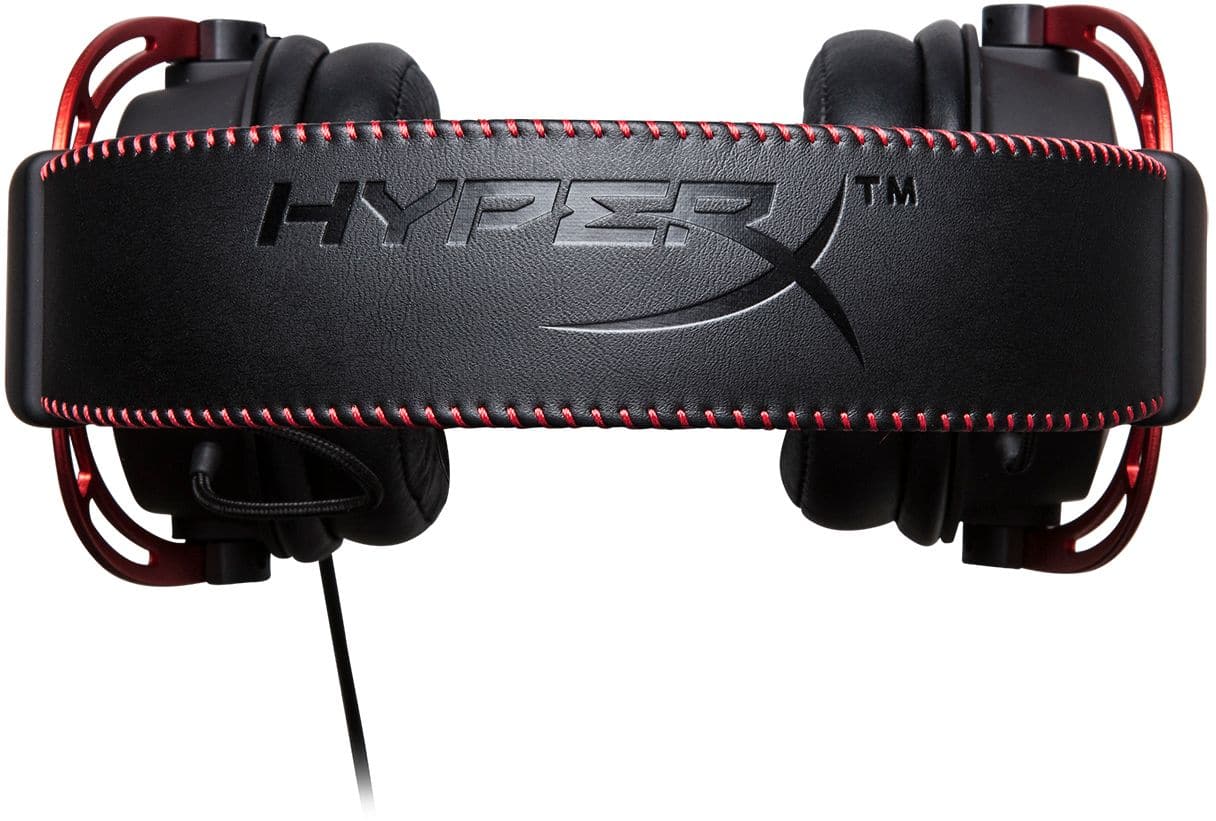 Alt View 13. HyperX - Cloud Alpha Wired Gaming Headset for PC, Xbox X|S, Xbox One, PS5, PS4, Nintendo Switch, and Mobile - Black/Red.