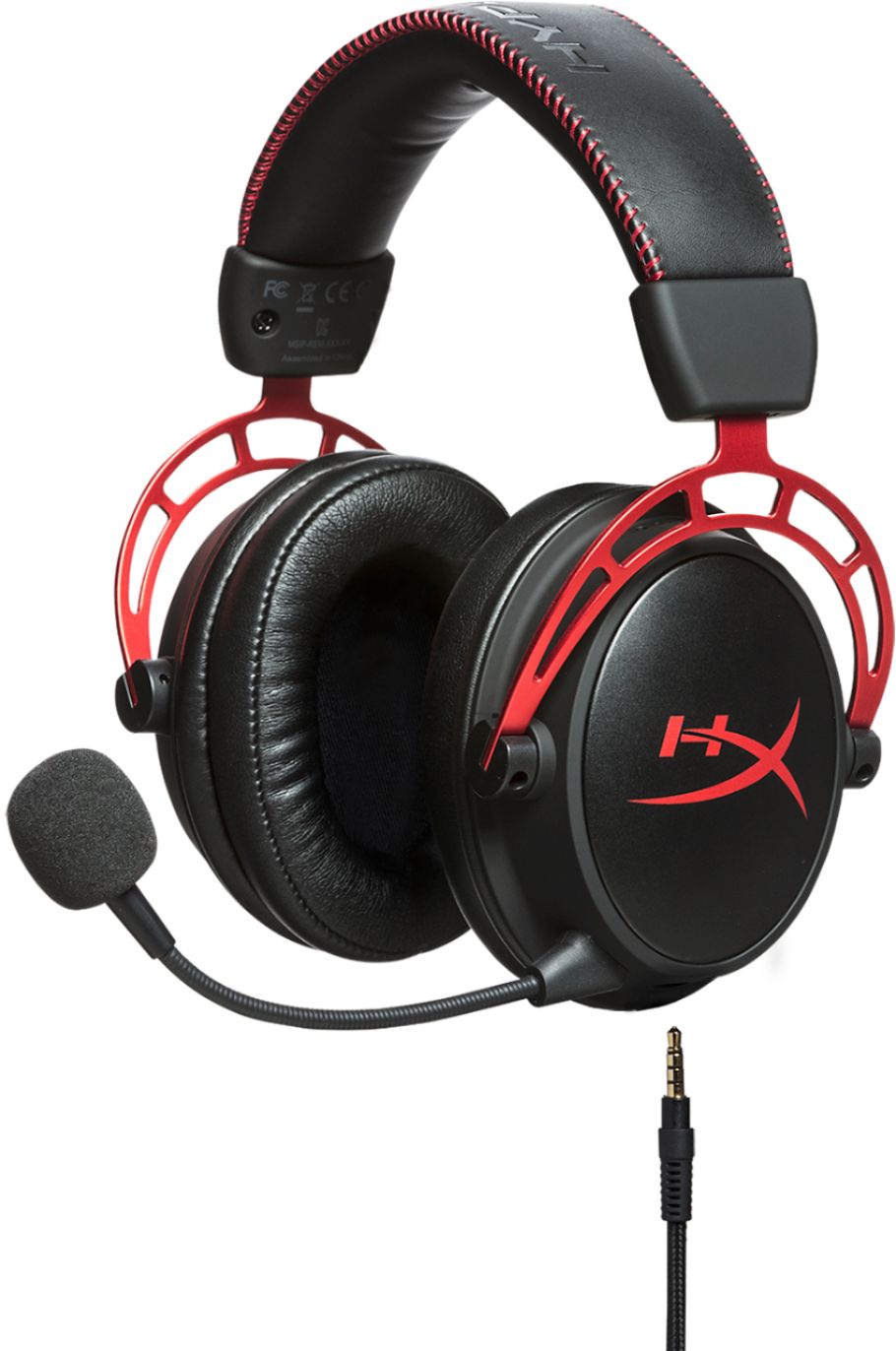 Verslaggever vereist Misschien HyperX Cloud Alpha Wired Stereo Gaming Headset for PC, Xbox X|S, Xbox One,  PS5, PS4, Nintendo Switch, and Mobile Red/black 4P5L1AA#ABL/HX-HSCA-RD/AM -  Best Buy