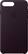 Front. Apple - iPhone® 8 Plus/7 Plus Leather Case - Dark Aubergine.