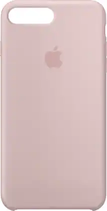 Apple - iPhone® 8 Plus/7 Plus Silicone Case - Pink Sand