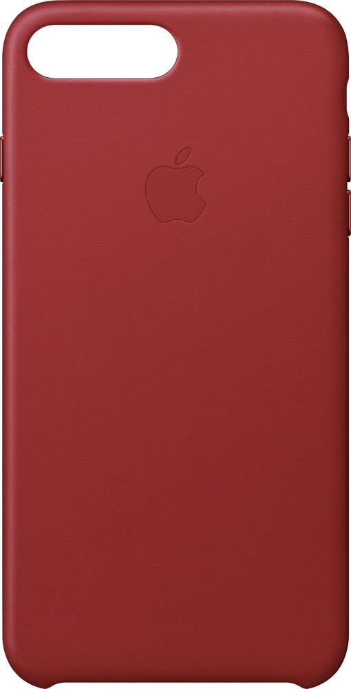apple - iphone 8 plus/7 plus leather case - (product)red apple - iphone 8 plus/7 plus leather case - (product)red
