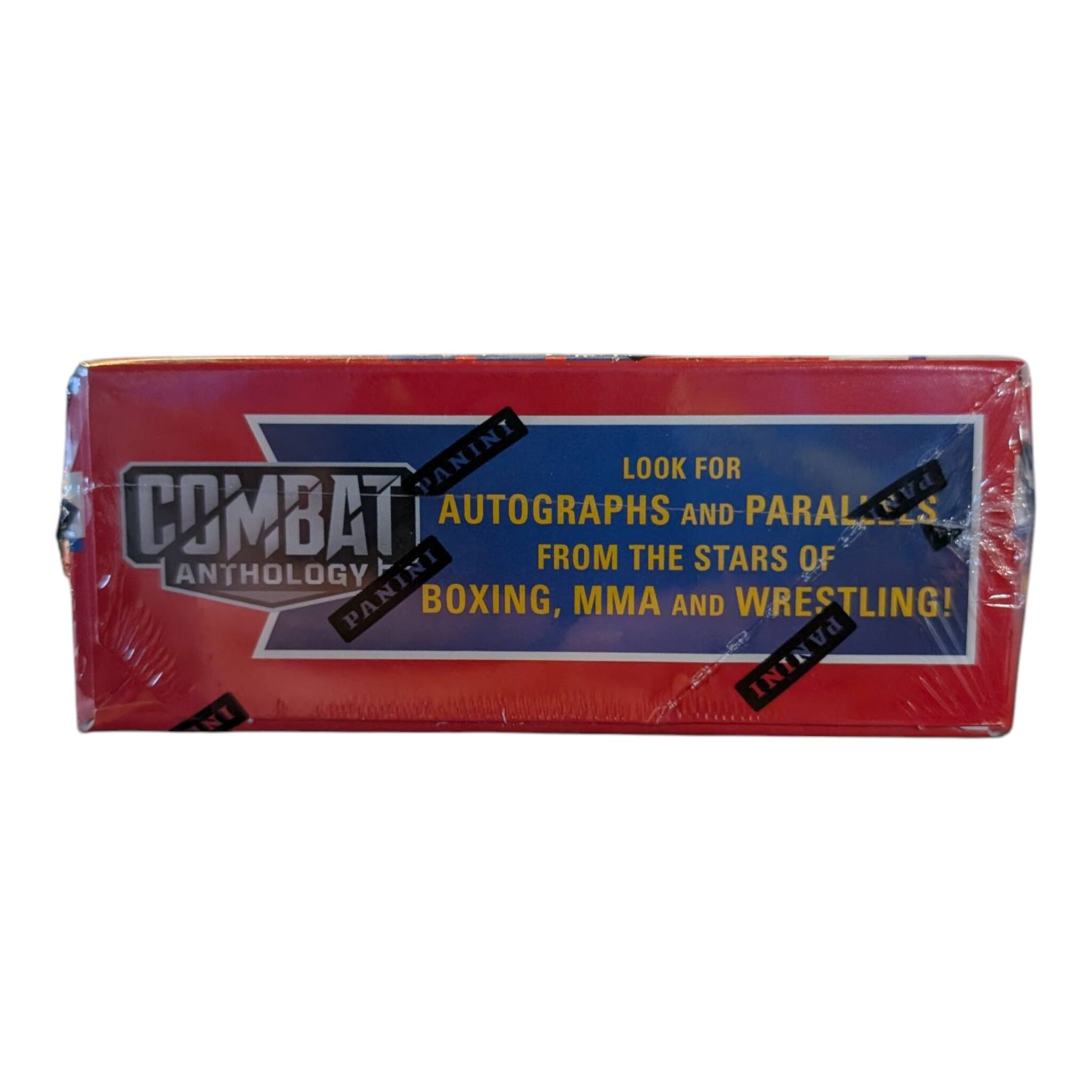 PANINI COMBAT ANTHOLOGY  
LOOK FOR AUTOGRAPHS AND PARALLELS FROM THE STARS OF BOXING, MMA AND WRESTLING!