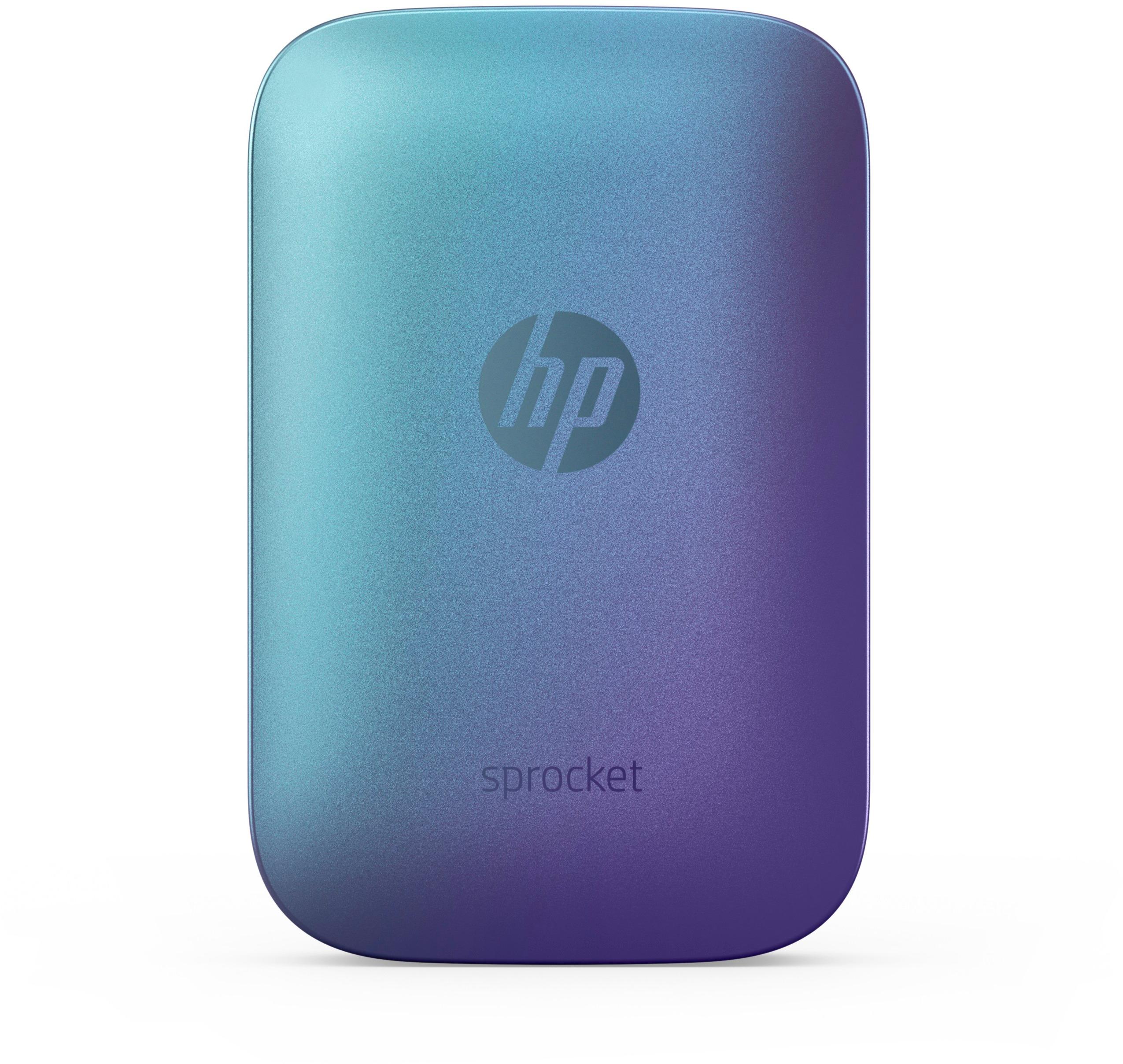 HP Sprocket Photo Printer Blue/Violet Z9L26A#B1H - Best Buy