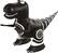 Front. Black Series - RC Robotic Robotosaur Mini Toy - Black/White.