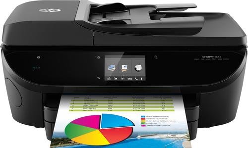 HP - ENVY 7643 Wireless All-In-One Instant Ink Ready Printer - Larger Front