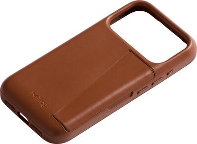 Bellroy iPhone 17 Pro Max Premium Leather 3 Card Phone Case