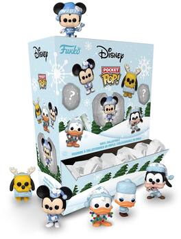 Funko - Pocket POP! Snowball: Disney Holiday (One Random Pocket POP! Per Transaction) - COLLECTIBLES - Multicolor