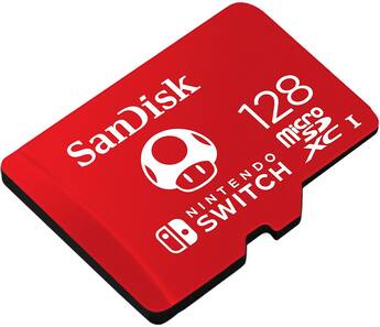 SANDISK 128GB microSDXC UHS 1 Memory Card Licensed for Nintendo SANDISK 128GB microSDXC UHS 1 Memory Card Licensed for Nintendo