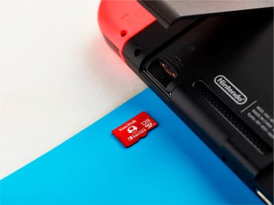 SANDISK 128GB microSDXC UHS 1 Memory Card Licensed for Nintendo SANDISK 128GB microSDXC UHS 1 Memory Card Licensed for Nintendo