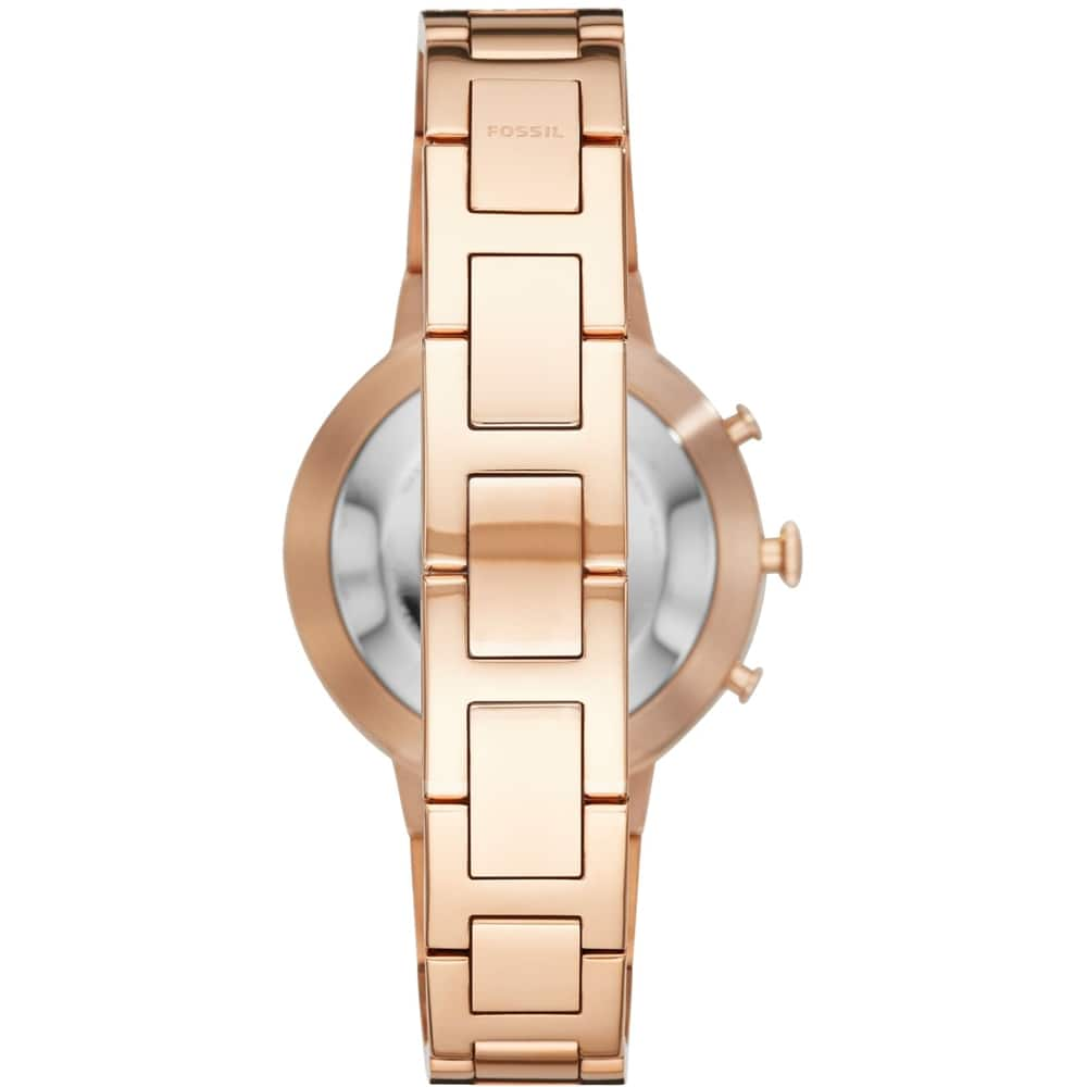 Fossil q virginia rose hot sale gold