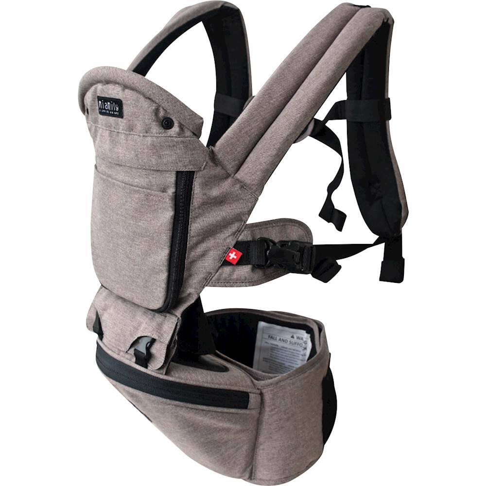 Best Buy MiaMily HIPSTER PLUS 3D Baby Carrier Stone Gray