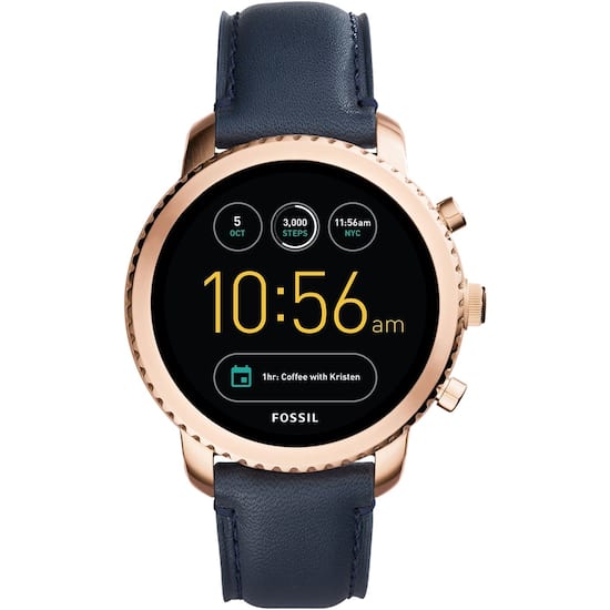 Fossil Gen 3 Women's Q Venture Smartwatch - Rose Gold for sale online | eBay Fossil Gen 5E Smartwatch - Rose Gold-Tone Stainless Steel Mesh.Fossil.out of 5 stars with 5 reviews.5.$ reg $ Highlights.Use the WearOS by Google app on your phone with Android™ + (excluding Go edition) or iOS +.24 Hr + multi-day Extended Battery Mode **Varies based on usage and after updates install**.USB cable.