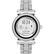 Front. Michael Kors - Access Sofie Smartwatch 42mm Stainless Steel - Silver-tone.