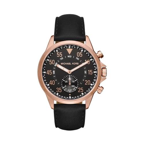 Michael Kors - Access Gage Hybrid Smartwatch 45mm Stainless Steel - Rose gold-tone-Front_Standard 