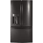 GE Profile Series 27.8 Cu. Ft. French Door In Door Refrigerator Black ...