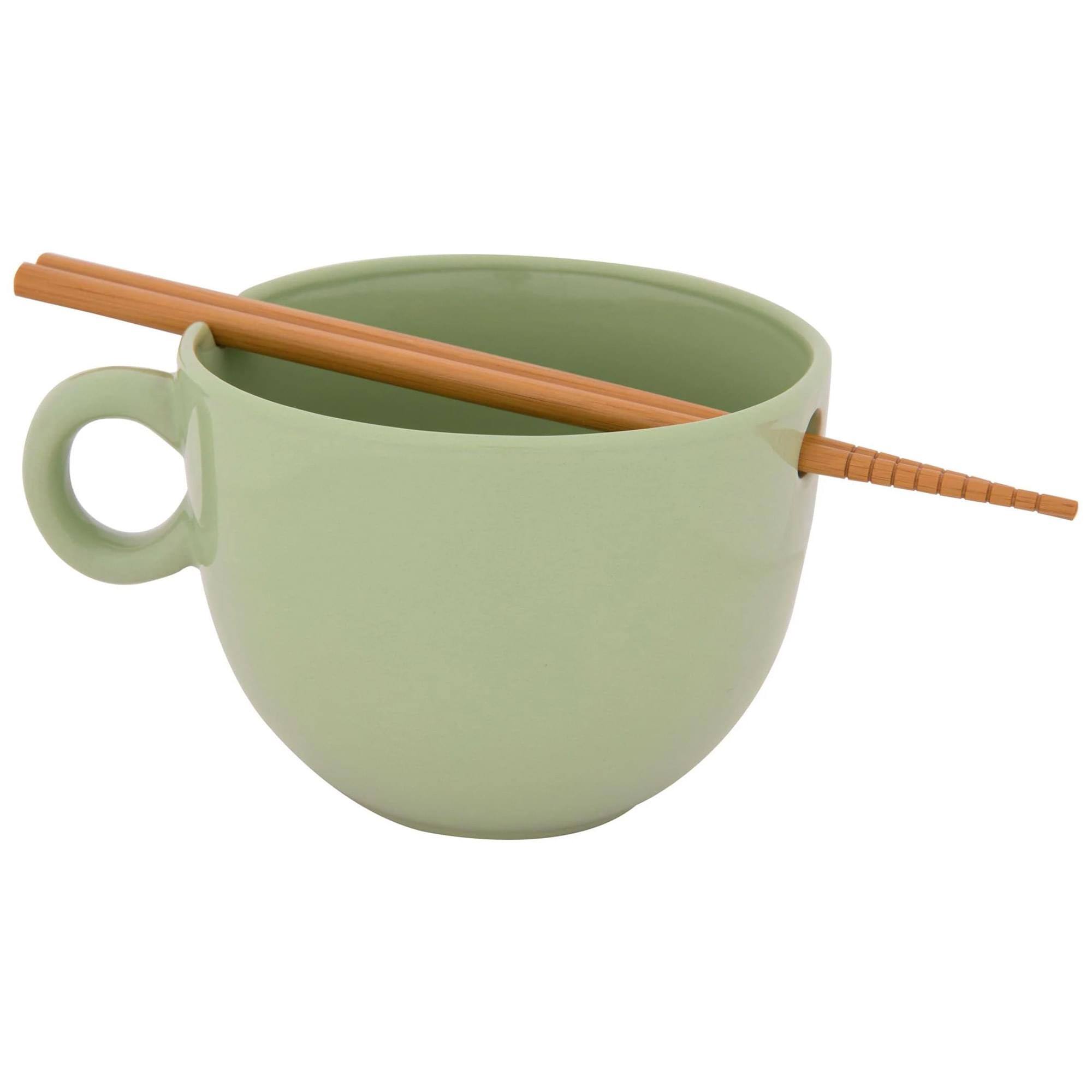 Alt View 3. Star Wars - Star Wars The Child "Always Hungry" Ramen Mug with Chopsticks - Green.