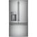 Front. GE - Profile Series 27.8 Cu. Ft. French Door in Door Refrigerator.