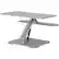 Front. Studio Designs - Standing Desk Converter - Silver.