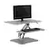 Alt View 11. Studio Designs - Standing Desk Converter - Silver.