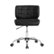 Front Zoom. Studio Designs - 5-Pointed Star Vinyl Office Chair - Black/chrome.