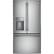Front. GE - Profile Series 22.2 Cu. Ft. French Door in Door Counter-Depth Refrigerator.