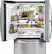 Alt View 19. GE - Profile Series 22.2 Cu. Ft. French Door in Door Counter-Depth Refrigerator.