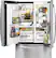 Alt View 20. GE - Profile Series 22.2 Cu. Ft. French Door in Door Counter-Depth Refrigerator.