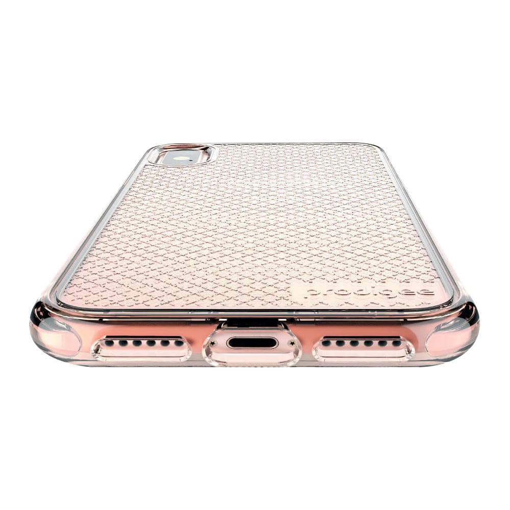 safetee case for apple iphone x and xs - rose safetee case for apple iphone x and xs - rose