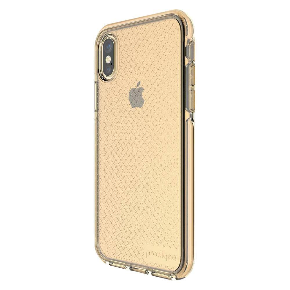 Front. Prodigee - Safetee Case for Apple® iPhone® X and XS - Gold.