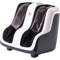 Human Touch - Reflex SOL Foot and Calf Massager - Black/White - Angle_Zoom