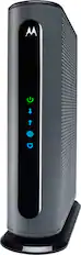 Front. Motorola - MB8600 32x8 DOCSIS 3.1 Cable Modem 1 GB Ethernet - Gray.