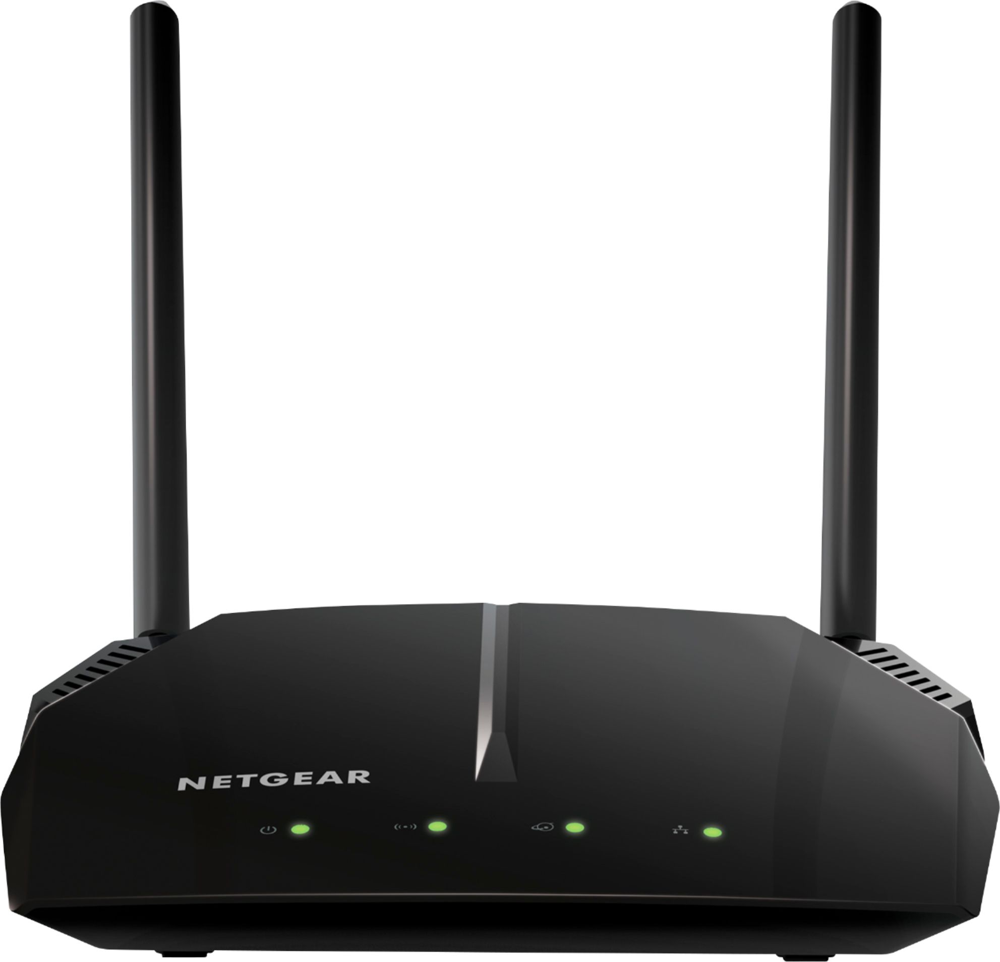 Litterær kunst Diskret dateret Customer Reviews: NETGEAR AC1000 Dual-Band Wi-Fi 5 Router Black  R6080-100NAS - Best Buy