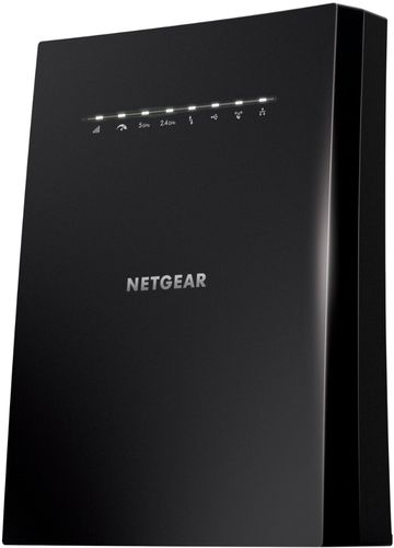 Rent to own NETGEAR - Nighthawk Mesh X6S Tri-Band WiFi Mesh Extender, Seamless Roaming, One WiFi Name, Works with any WiFi Router (EX8000) - Black