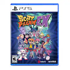 PS5 Scott Pilgrim EX Tribute iam8bit Everyone 10+ ESRB