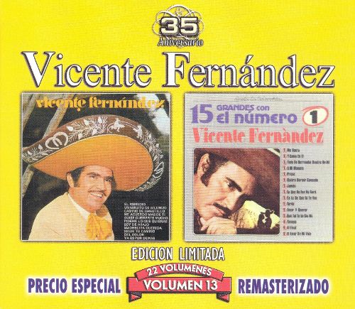 Best Buy: Vicente Fernandez/15 Grandes Con el Numero 1, Vol. 13 [CD]