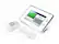 Front. Samsung - SmartThings ADT Home Security Starter Kit - White.