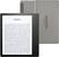 Angle. Amazon - Kindle Oasis E-reader - 7" High-Resolution Display (300 ppi), Waterproof, Built-In Audible, 32GB, Wi-Fi + Free Cellular - Black and silver.