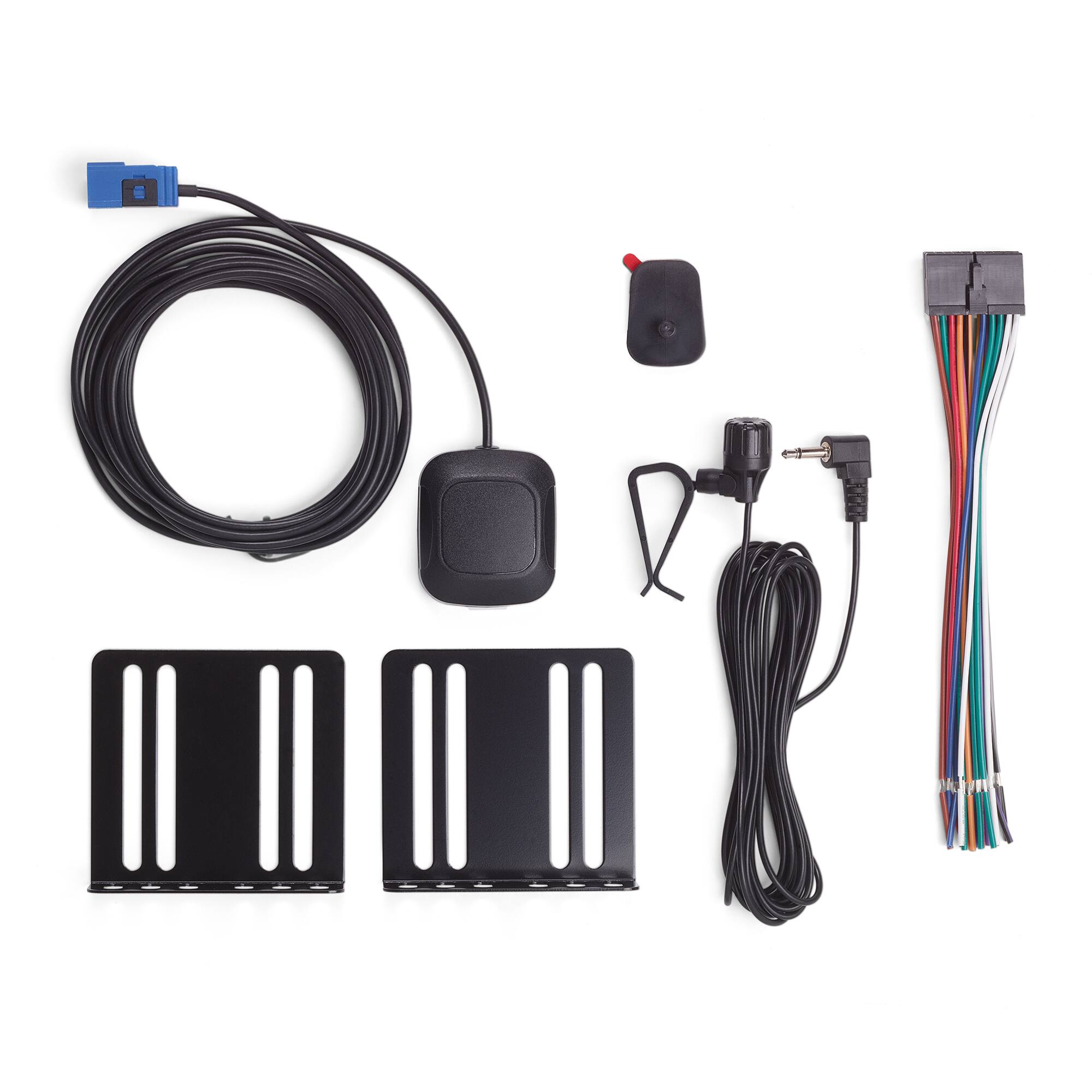 Alt View 2. JBL - JBL LEGEND700 7’’ Double-Din car stereo with built-in Wireless Apple CarPlay and Android Auto function - Black.