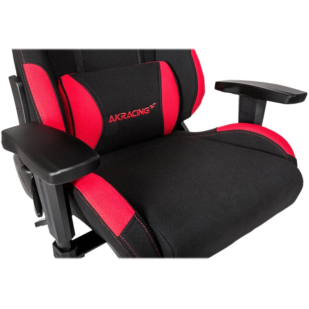 Best Buy AKRACING K7 Gaming Fabric and Cold Foam Chair Red AK K7