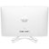 Back Zoom. 23.8" All-In-One - Intel Core i3 - 8GB Memory - 1TB Hard Drive - HP finish in snow white.