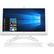 Front. HP - 23.8" All-In-One - Intel Core i3 - 8GB Memory - 1TB Hard Drive - HP finish in snow white.