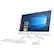 Left. HP - 23.8" All-In-One - Intel Core i3 - 8GB Memory - 1TB Hard Drive - HP finish in snow white.