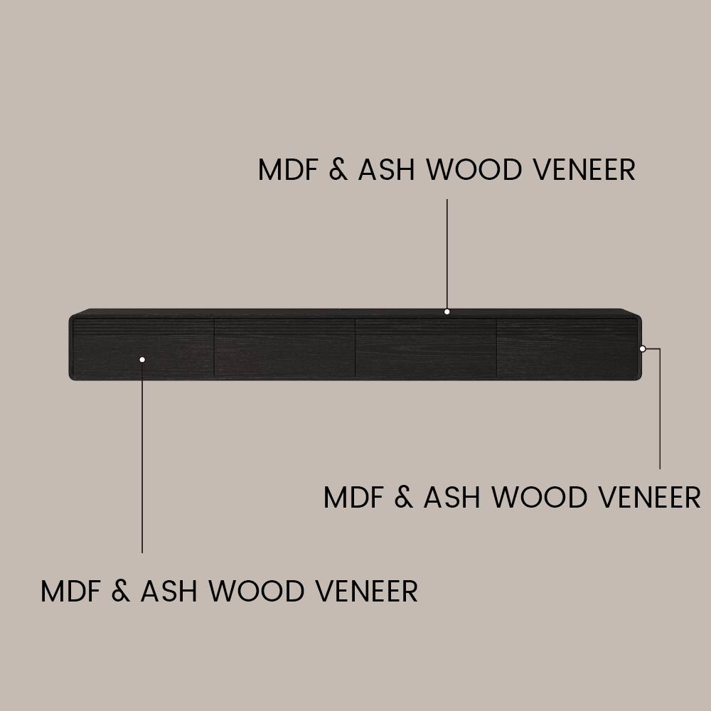 MDF & ASH WOOD VENEER  
MDF & ASH WOOD VENEER  
MDF & ASH WOOD VENEER