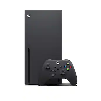 subject description - Black Xbox Series X Gaming Console