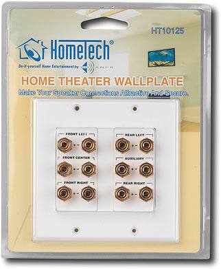 Front Standard. HomeTech - In-Wall Post Speaker Connections.