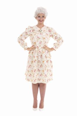 Toynk - Golden Girls Sophia Costume | Officially Licensed | Adult Size X-Large - White