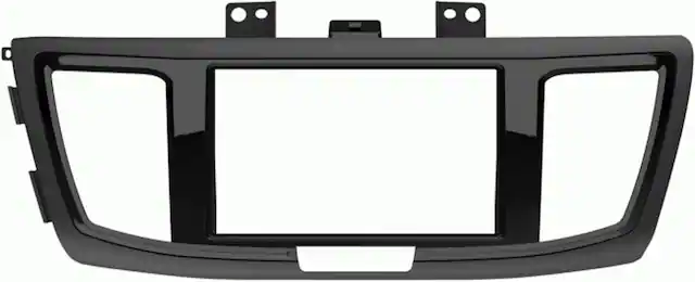 Front. Metra - Stereo Installation Kit for 2013-2017 Honda Accord Vehicles - Black with High Gloss Accent.