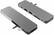 Alt View 11. Hyper - 7-Port Universal USB-C Hub - USB-C Docking Station for Laptops - Space Gray.