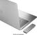 Alt View 12. Hyper - 7-Port Universal USB-C Hub - USB-C Docking Station for Laptops - Space Gray.