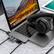 Alt View 16. Hyper - 7-Port Universal USB-C Hub - USB-C Docking Station for Laptops - Space Gray.